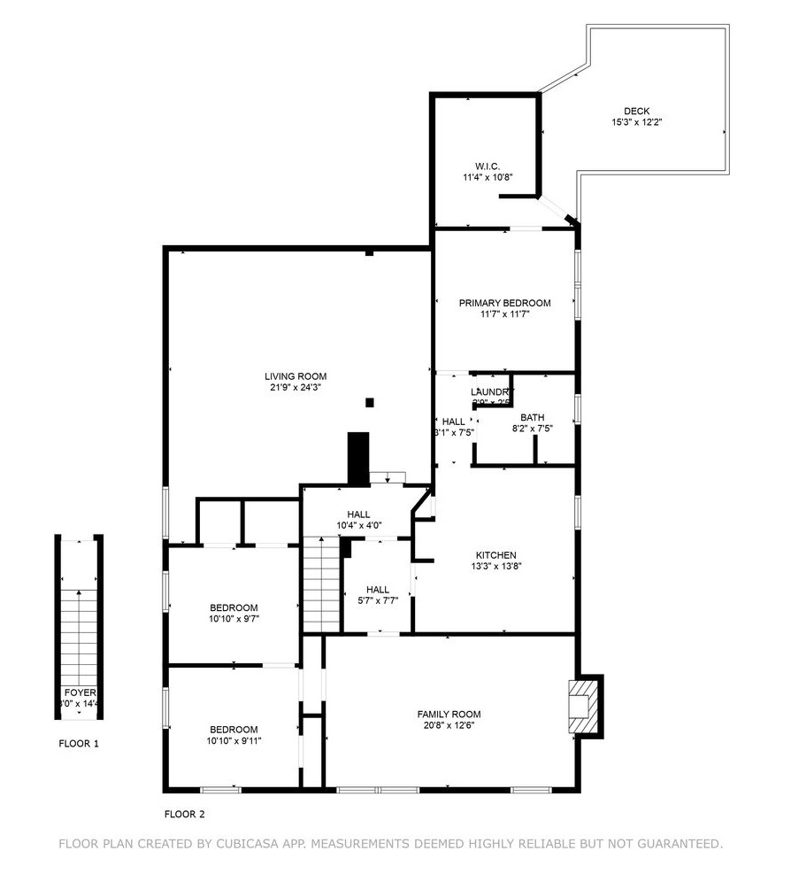 3 Bedroom / 1 Bath